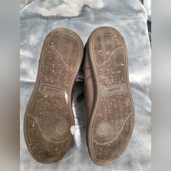 Aldo. Black men's lace up shoes. Sz 7. - Picture 3 of 5